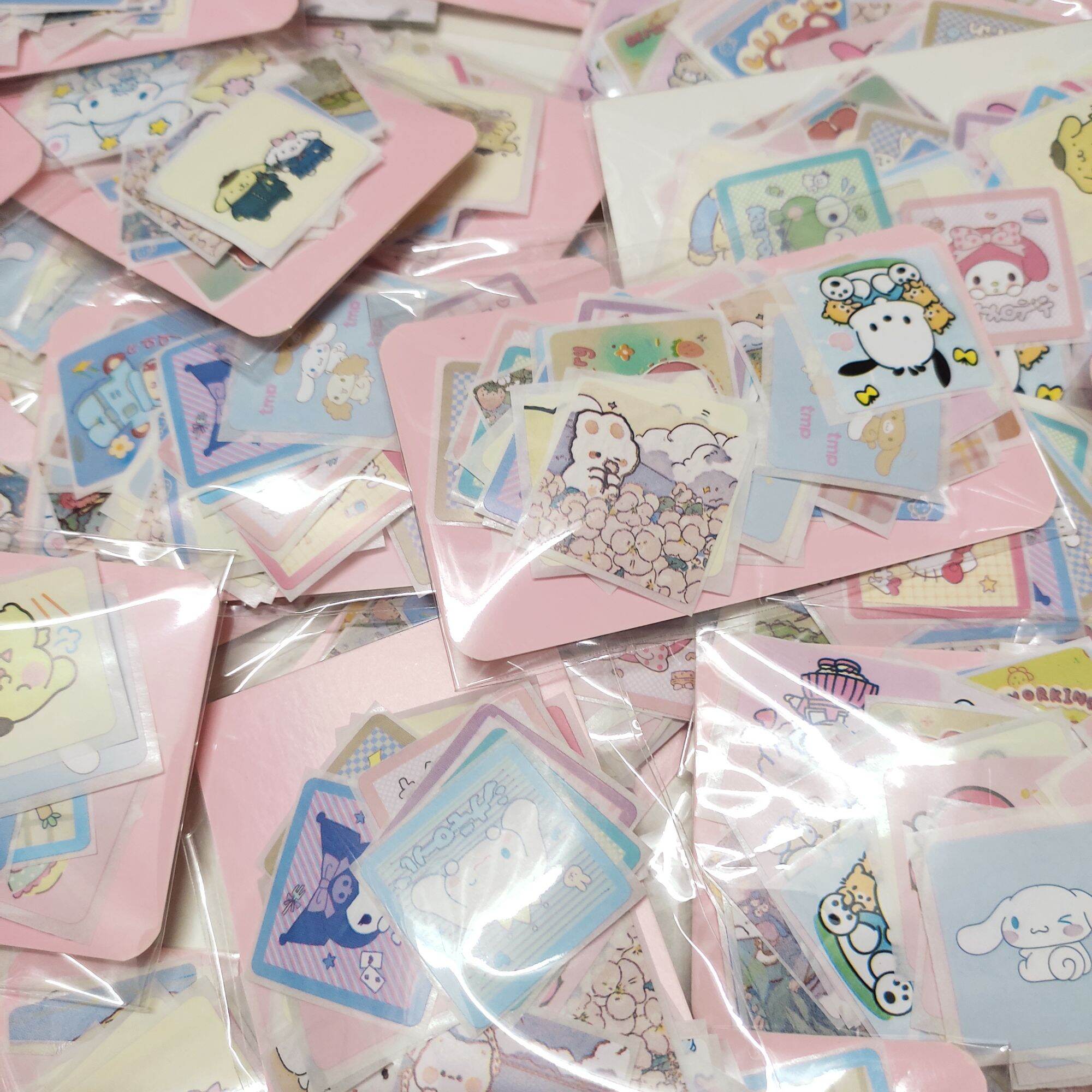 Set 50 miếng sticker hình dán hoạt hình