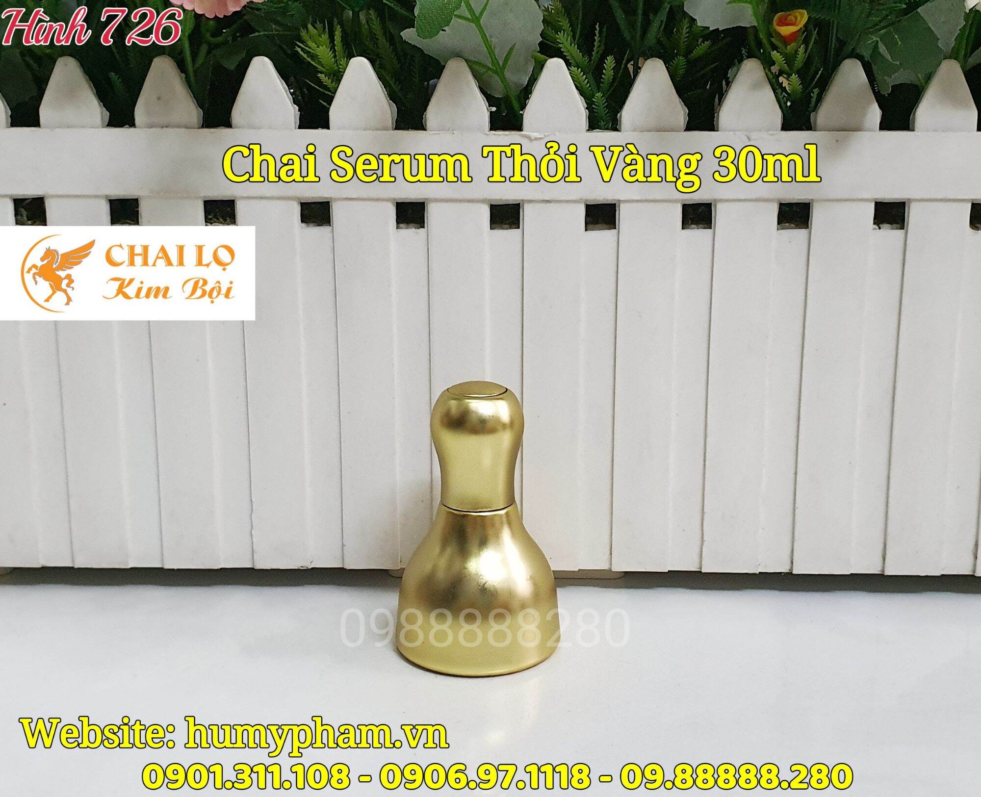 Chai Chiết Serum Thỏi Vàng 30ml