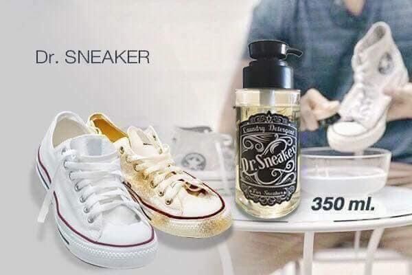 chai lau giày dr sneaker thái lan