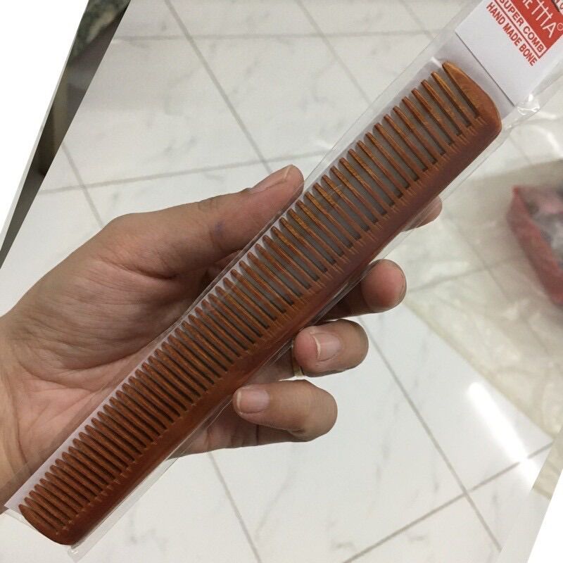 Lược Sừng Cắt Tóc Nam Nữ