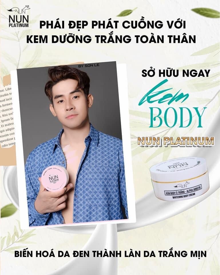 Kem body ủ trắng n1