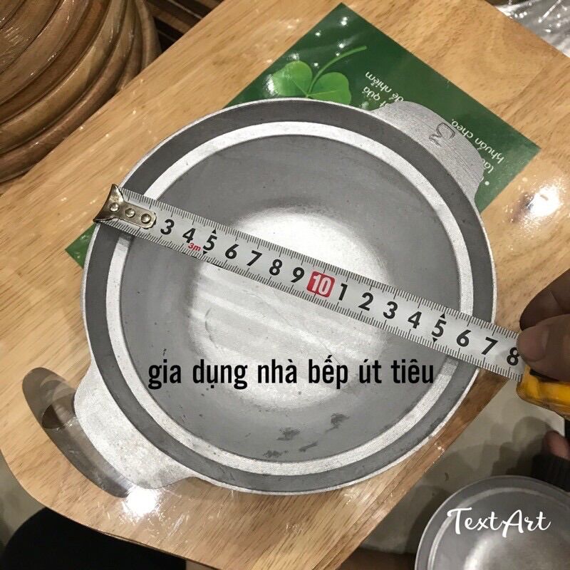 Nồi gang cạn kho thịt cá 4 kích cỡ