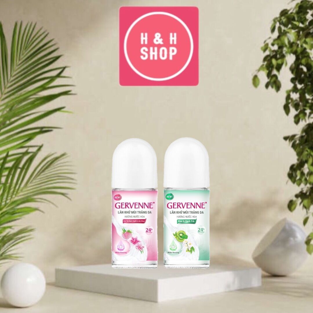 Lăn khử mùi trắng da Gervenne 50ml