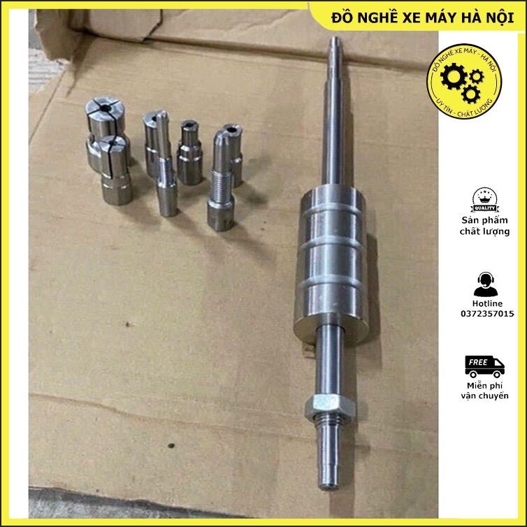 🌟 cảo giật bạc đạṇ xe máy 6 đầu 100% inox - hàng có sẵn