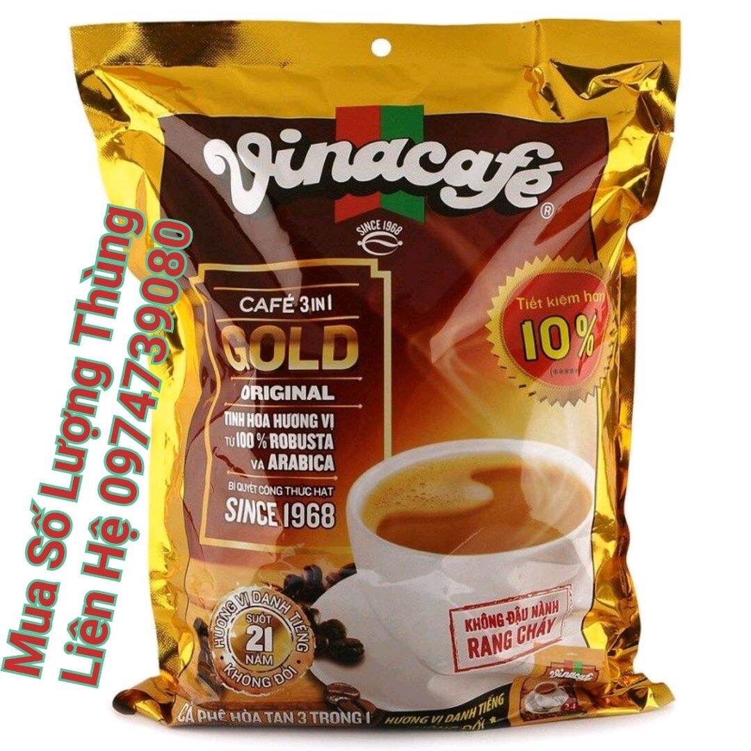 Cà Phê Sữa Vinacafe Thơm Ngon (24 gói x 20g) DATE MỚI