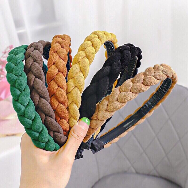 Cài Bính Da Lộn Chất Dày Phong Cách Hàn Thời Trang