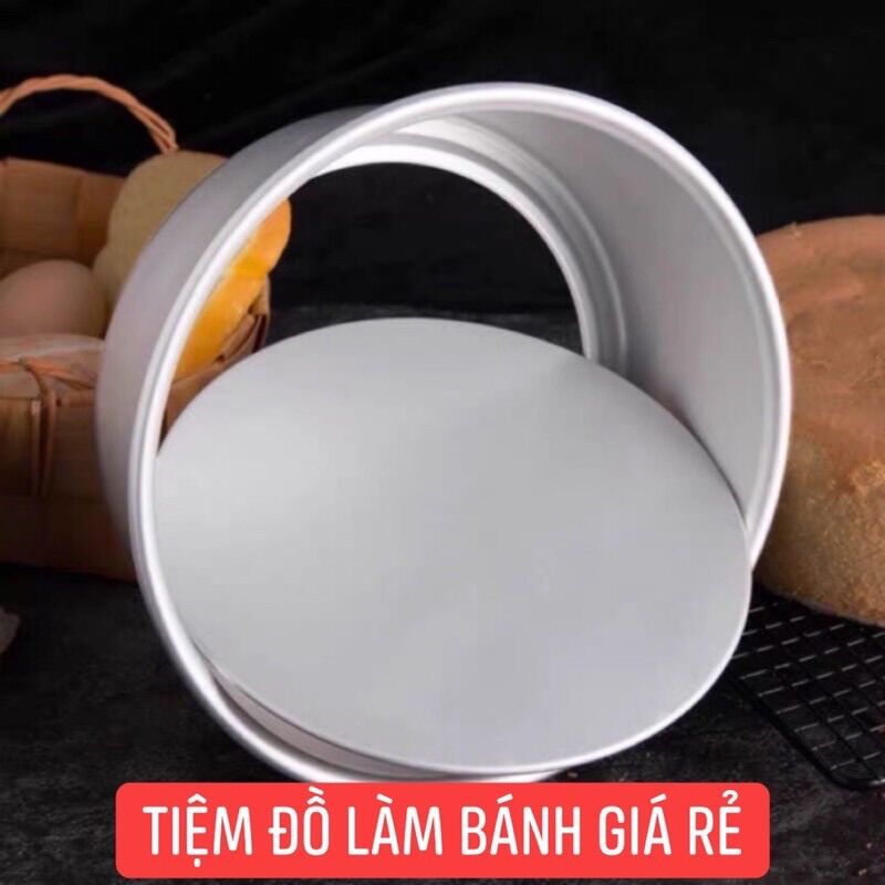 Khuôn bánh gato tròn đúc đế rời