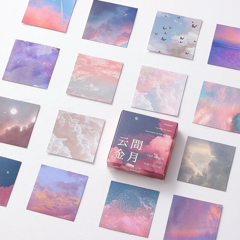 Bộ 45 Sticker bầu trời