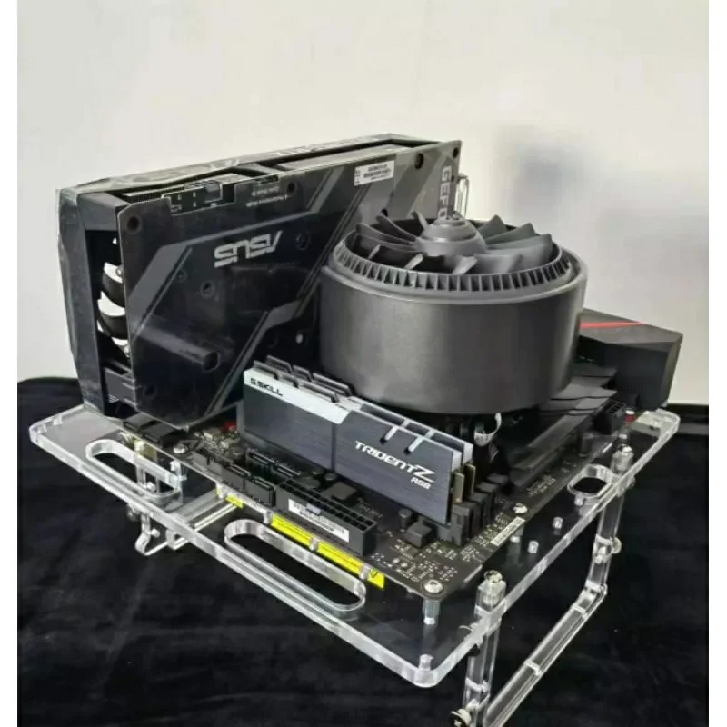 vỏ case benchtable nhựa acrylic CNC chi tiết itx-matx