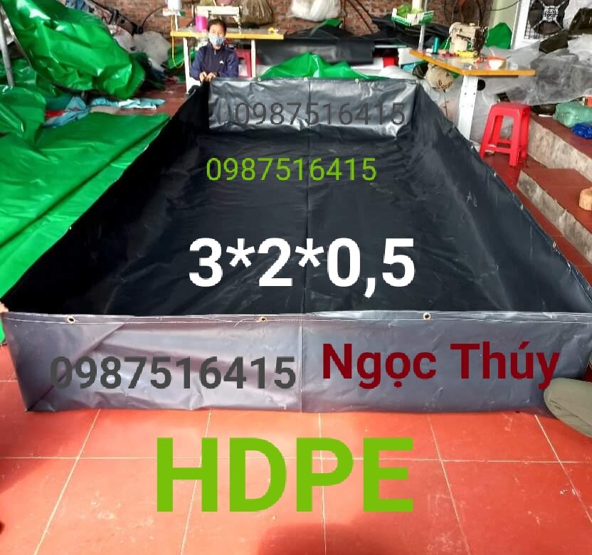 Bể bạt nuôi ốc, lươn, ếch, cá...