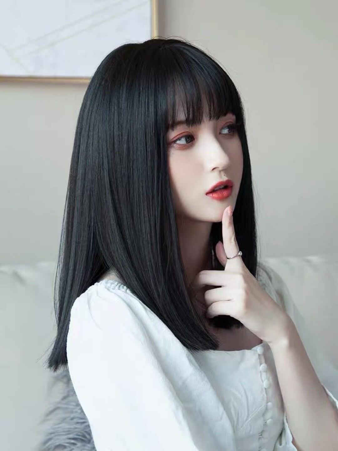 tóc nguyên đầu dl-283[SẮP HẾT HÀNG]