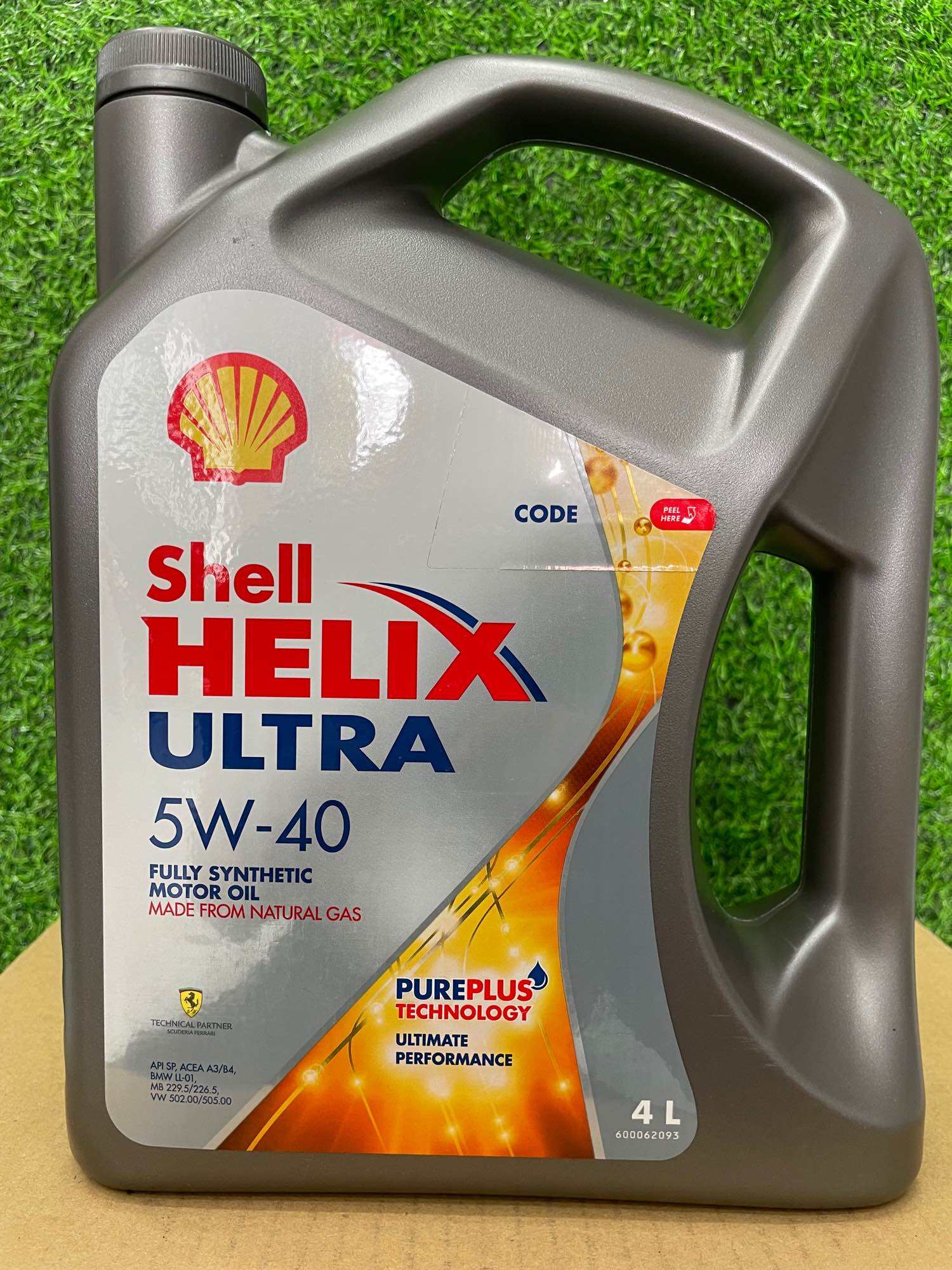 Hàng Chính Hãng  Dầu Nhớt Shell Helix Ultra 5W-40 API SP ACEA A3 B4