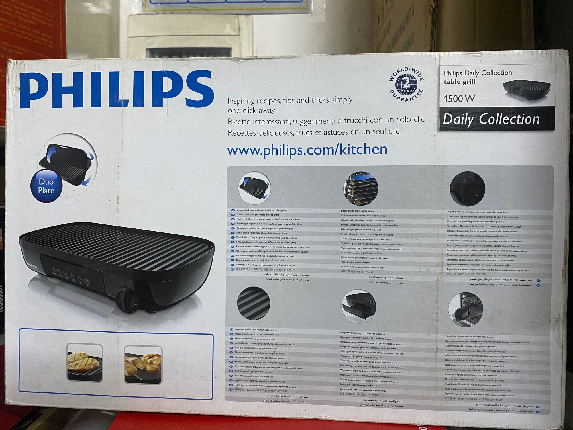 [HCM]Vỉ nướng Philip hd6320