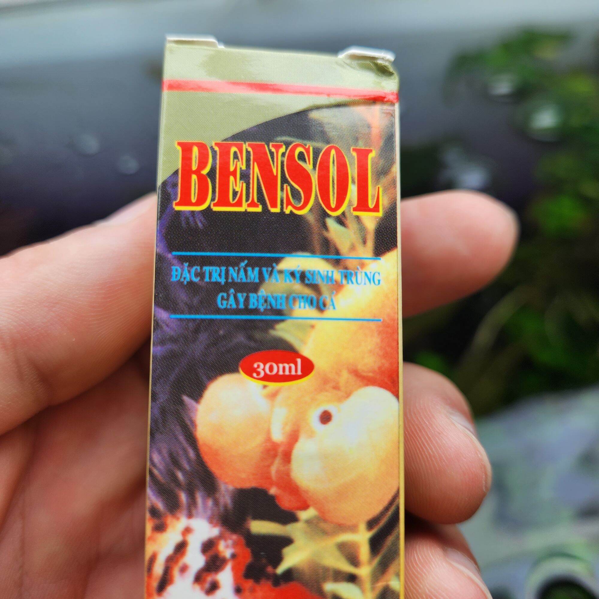 Bensol trị nấm và ký sinh trùng cho cá cảnh (chai 30ml)