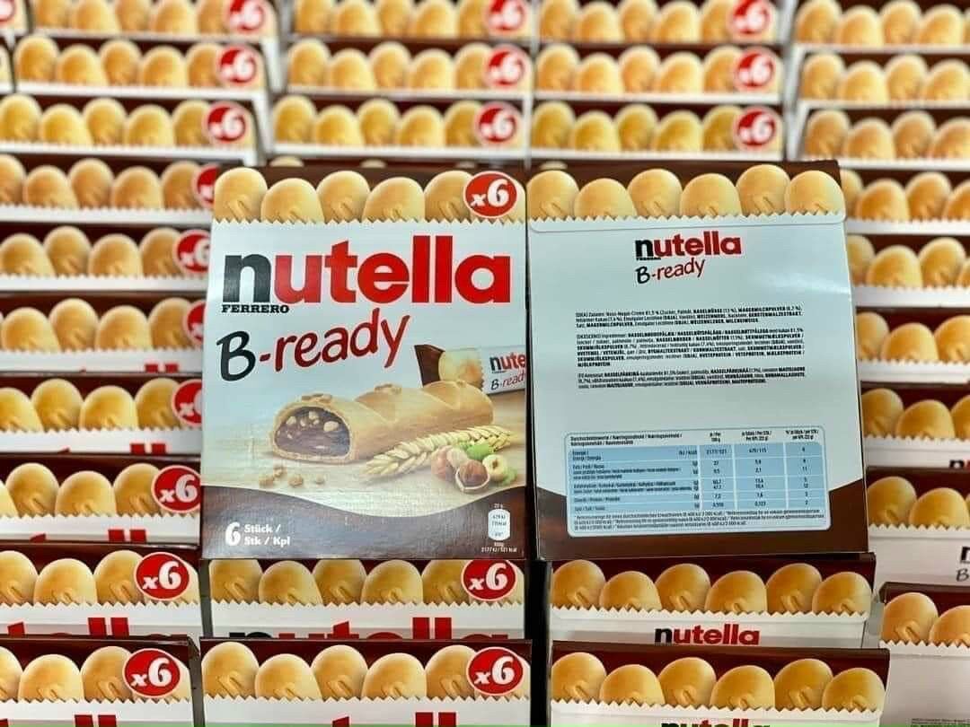 Combo 2 hộp bánh mì chấm Nutella date t8/23