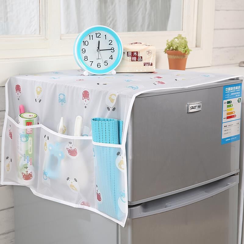 Tấm Phủ Tủ Lạnh Có Túi Đựng (Xịn)