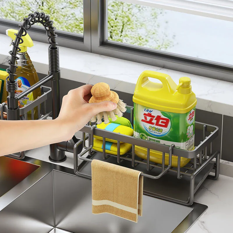 Giá Inox đựng đồ rửa chén - Kệ inox bồn rửa chén