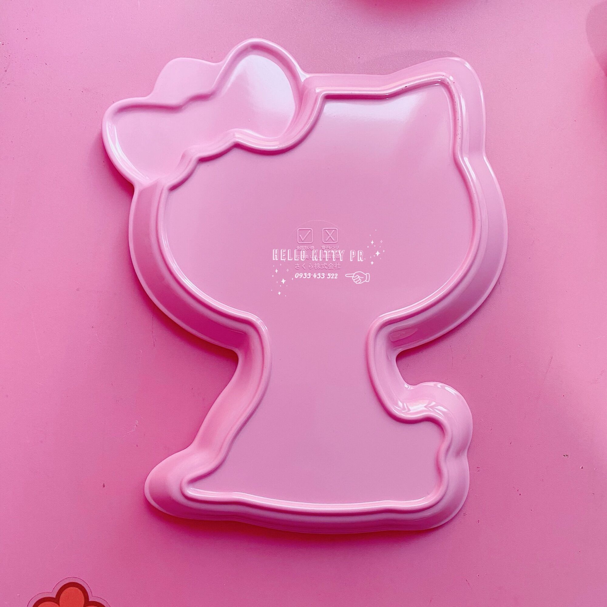 Chén dĩa 3D Hello Kitty
