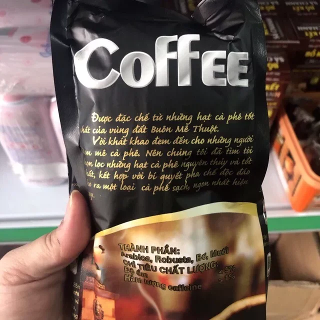 [CÀ PHÊ SẠCH THƠM NGON AN TOÀN   ] 1 kg cà phê chồn rang xay pha phin  ban mê