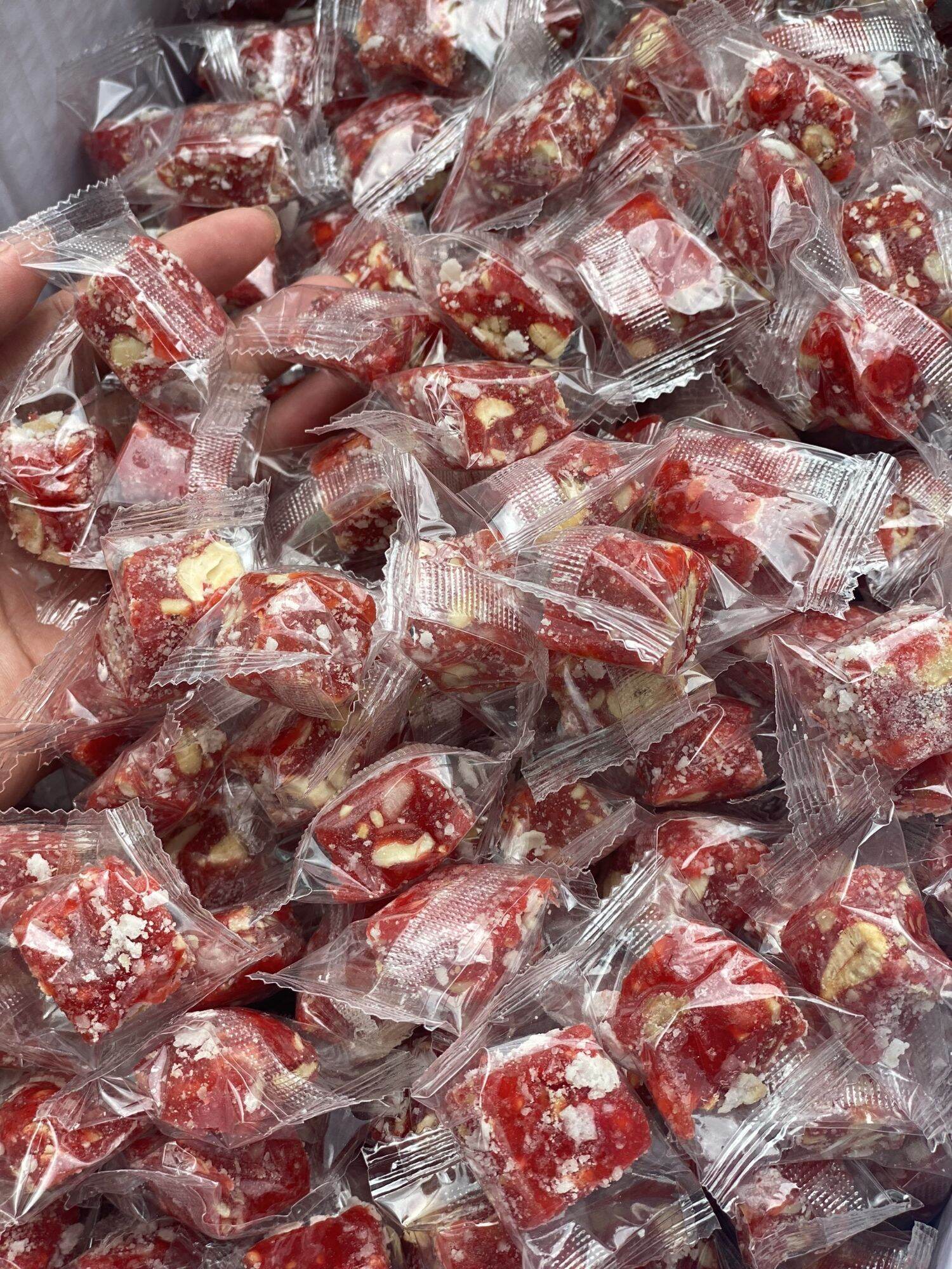 Dâu viên sấy dẻo phủ cơm dừa 500g