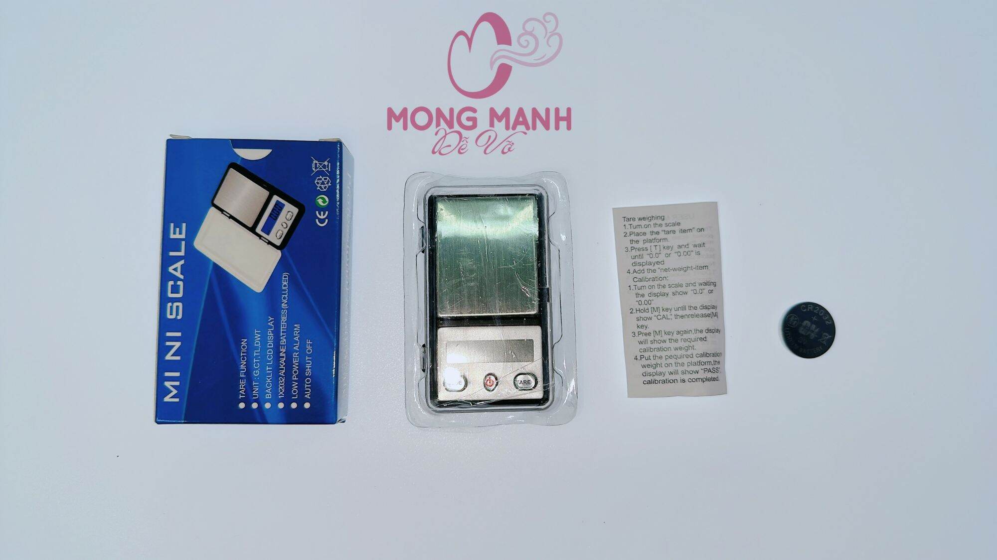 HCM Cân Mini Bỏ Túi 200/0.01g