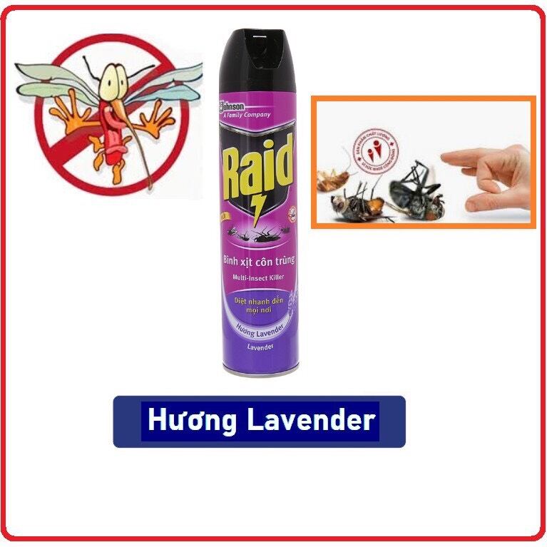 Xịt côn trùng Raid 520ml