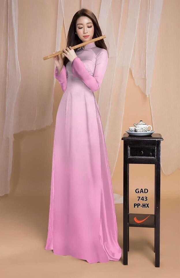 [HCM]Vải áo dài màu ombre
