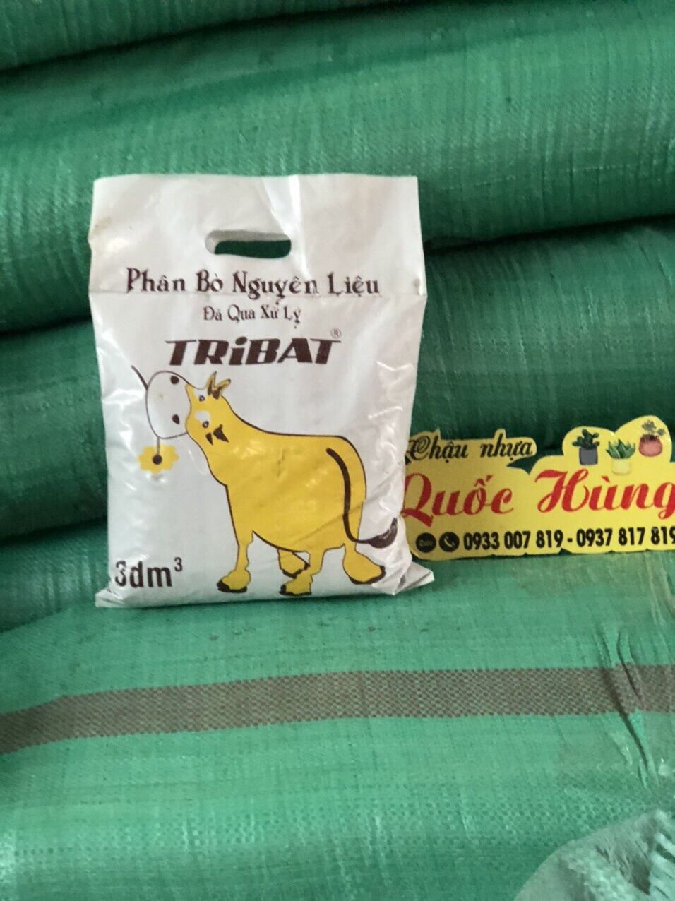 Phân bò TriBat đã qua xử lý