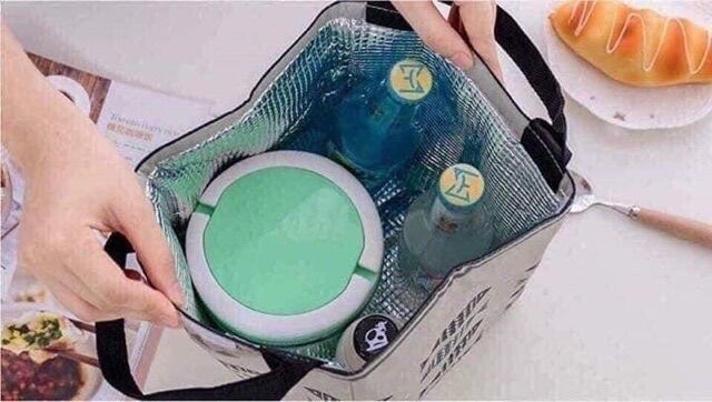 Túi xách cá đựng hộp cơm đa năng giữ nhiệt