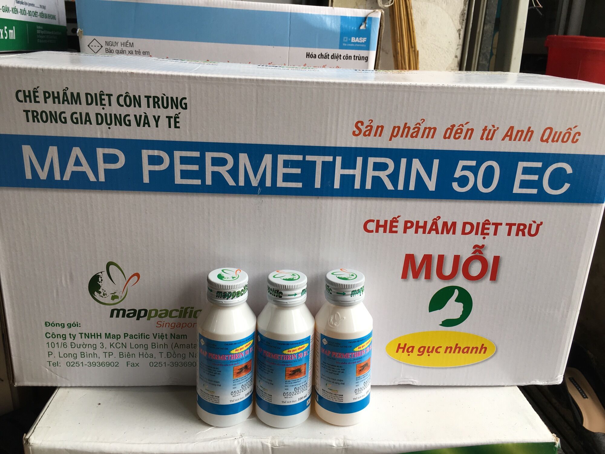 Thuốc diệt muỗi Permethrin 50EC ( 100ml) - Hàng Y Tế