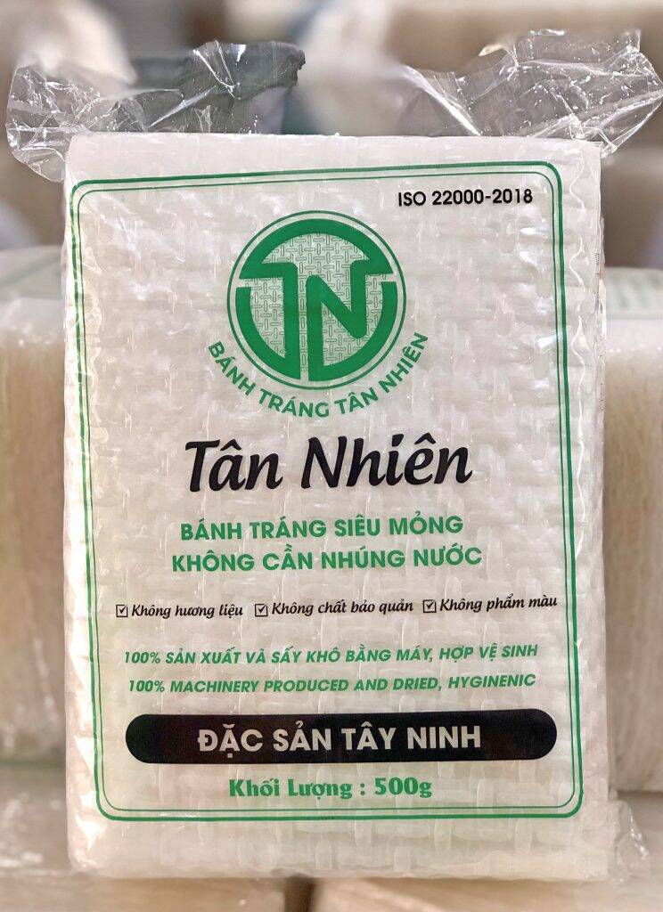 Bánh tráng Tân nhiên 500g siêu mỏng, không cần nhúng nước