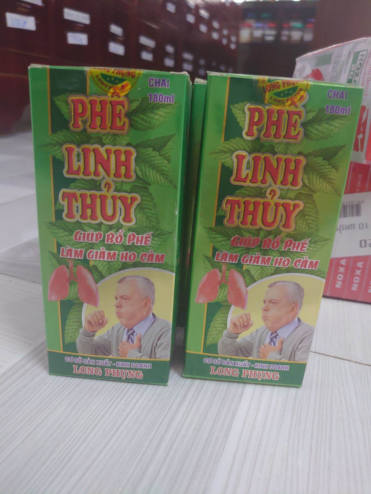 phế linh thủy bổ phổi