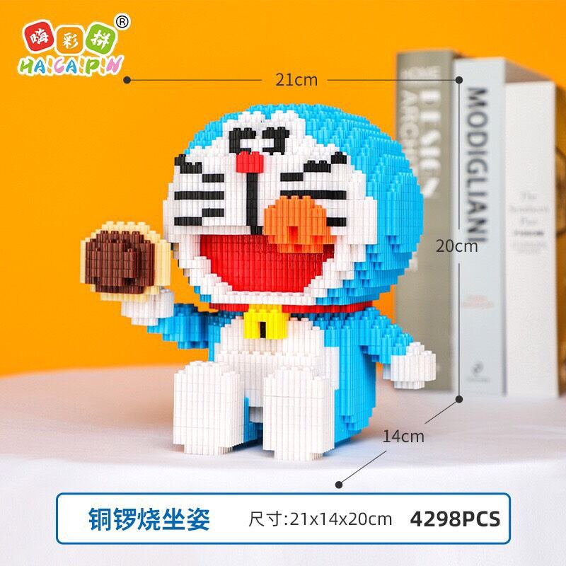Bộ lego lắp ráp mô hình doraemon với 4298 chi tiết