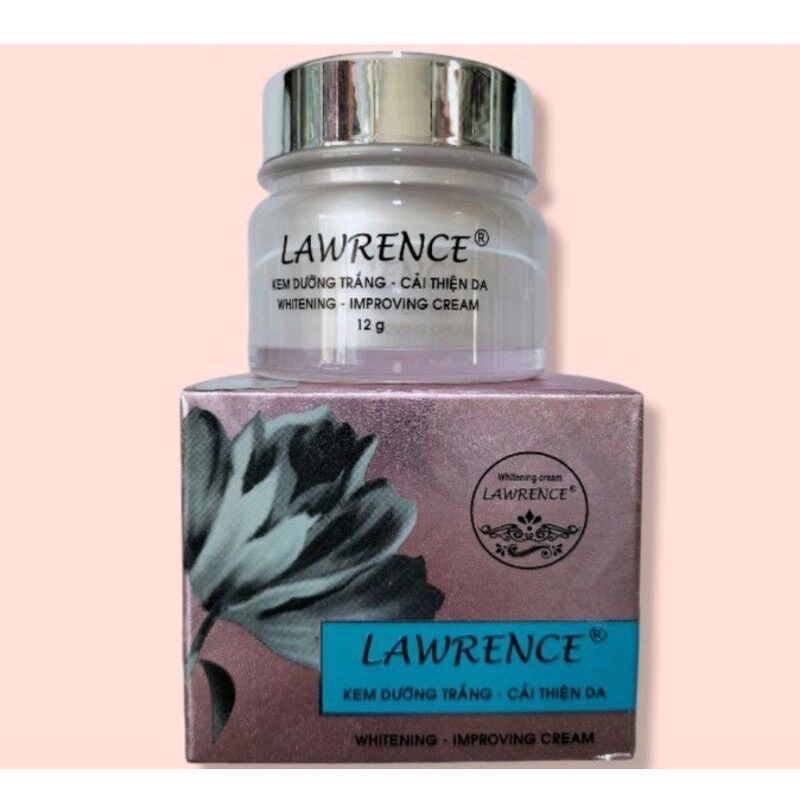 Kem lawrence dưỡng trắng cải thiện da 12g