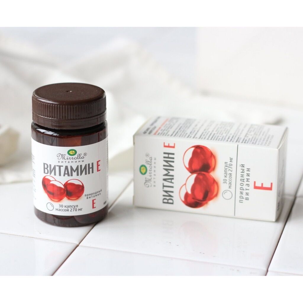 Vitamin E đỏ Nga 270mg