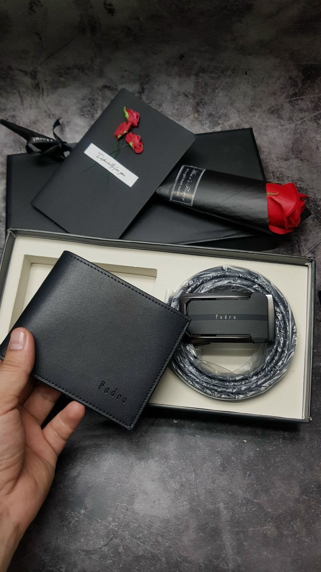 Set ví nịt  pedro ( có hộp giấy chống móp) hiếm
