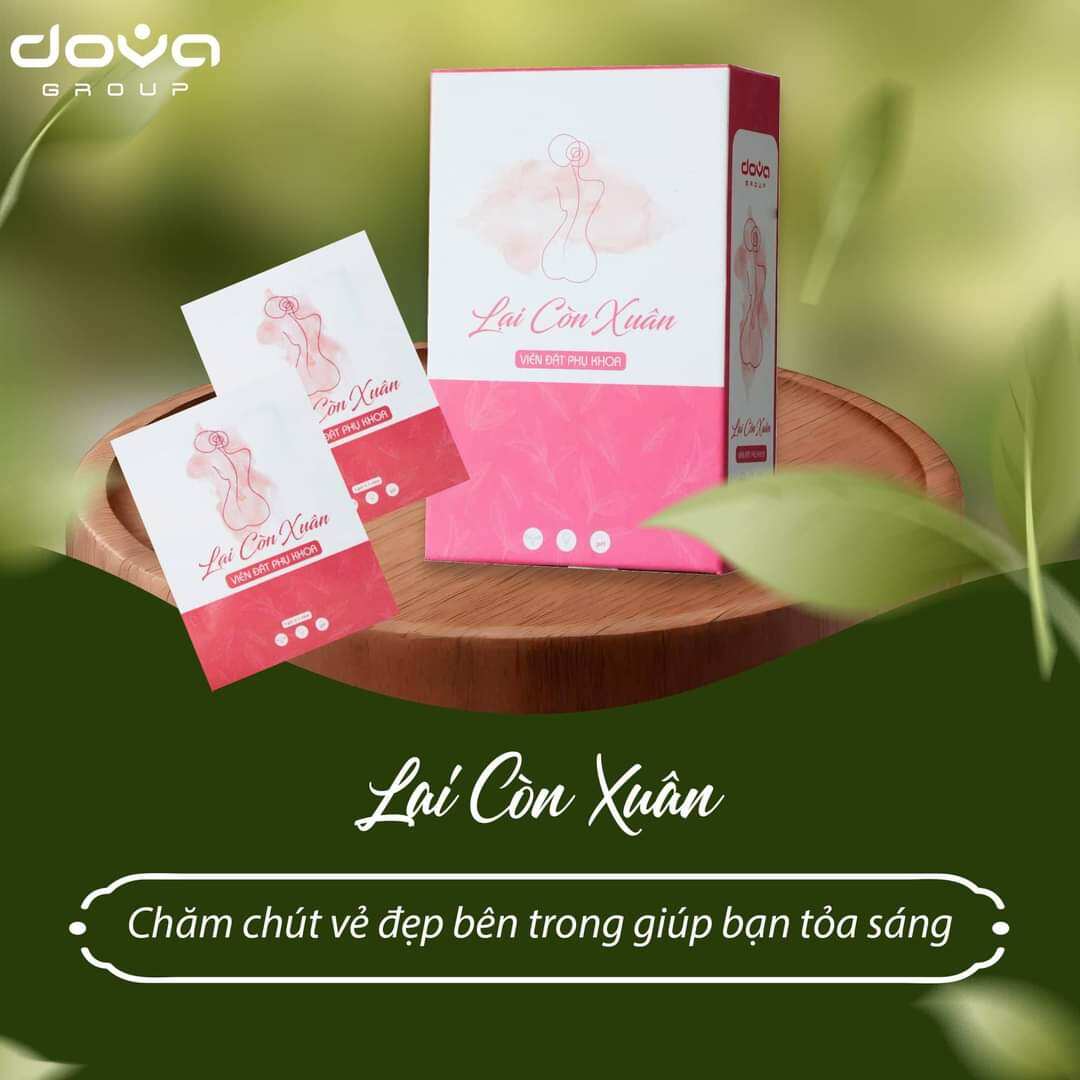 An phụ khoa dova hộp 6 viên