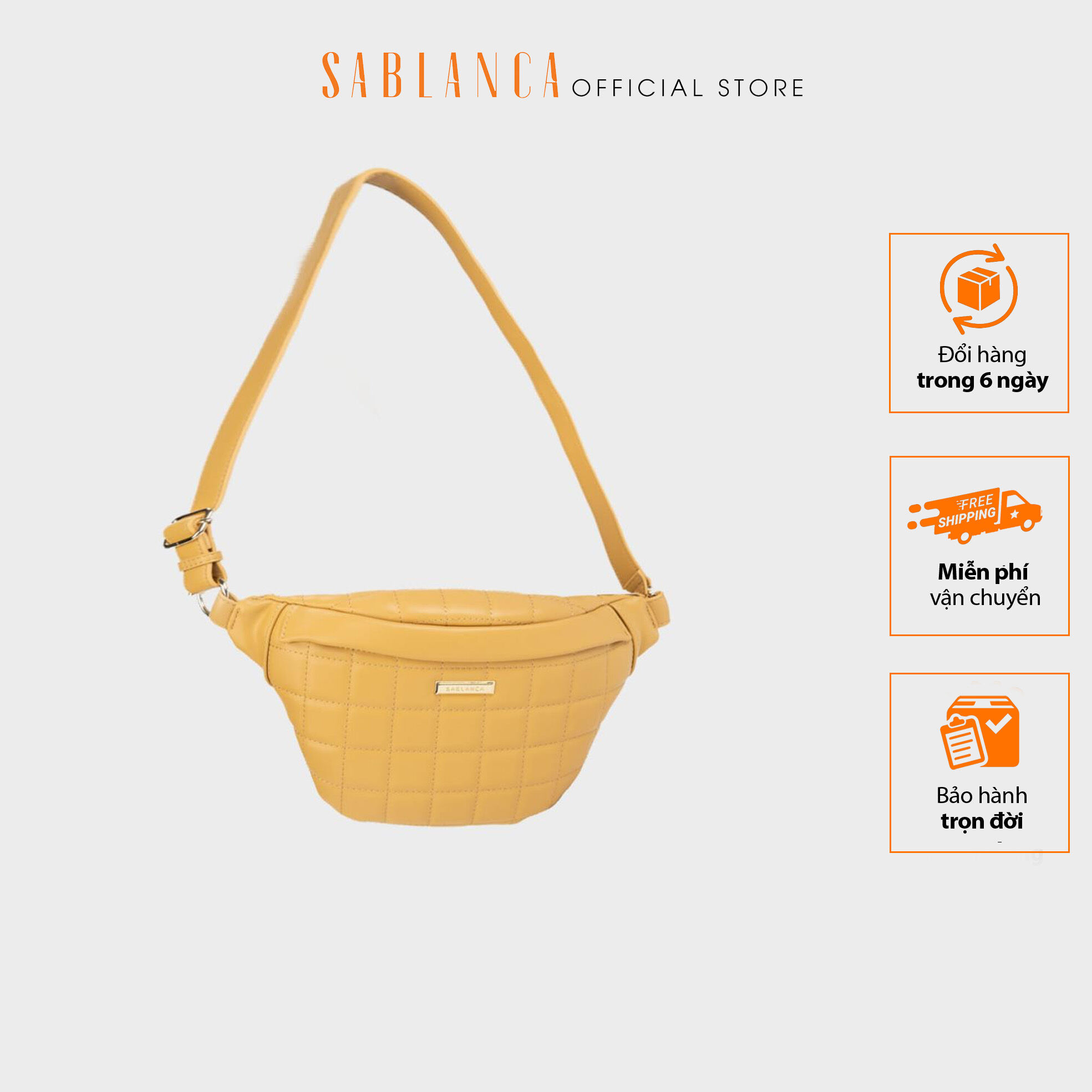 Túi bao tử puffy fanny sablanca ny bag