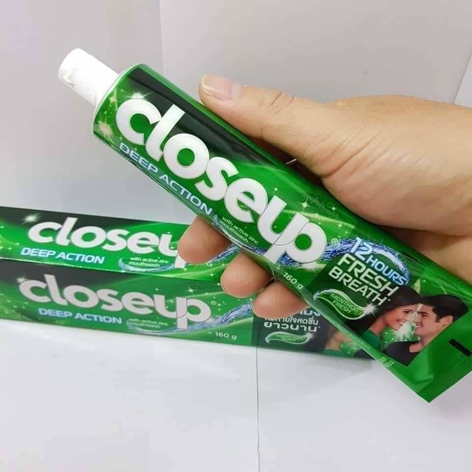 Kem đánh răng closeup thái lan, set 4 tuýp kem đánh răng closeup