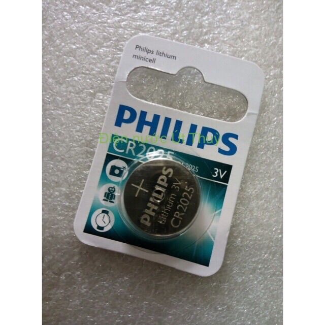 Pin lithum cr2025 3v philips