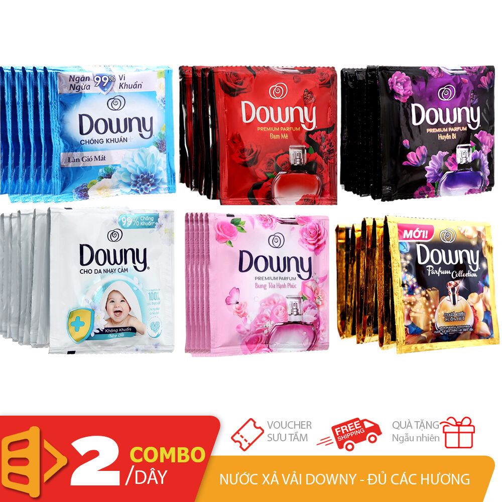 Combo 2 dây nước xả DOWNY đủ các mùi hương chính hãng