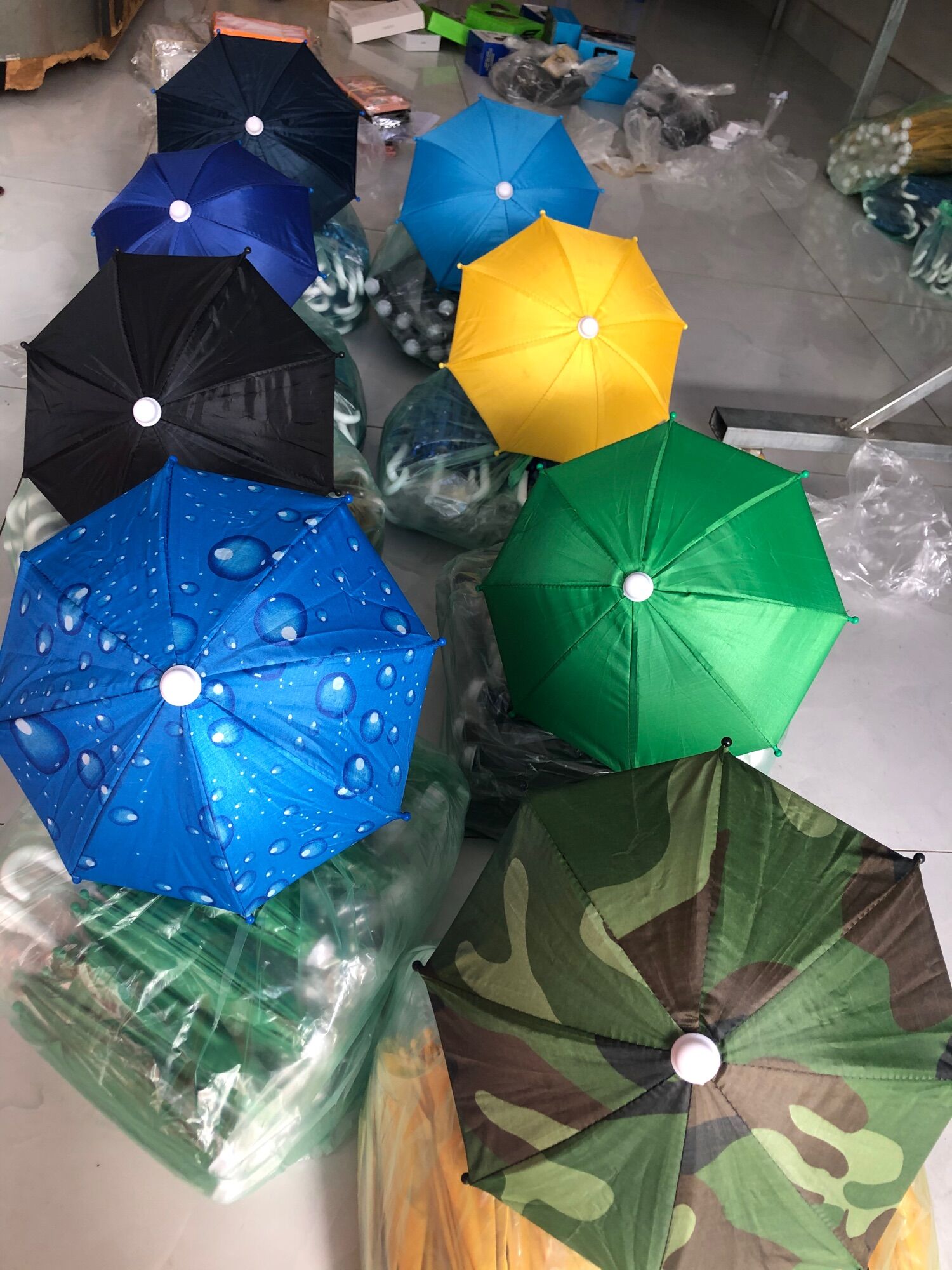 Dù mini che điện thoại