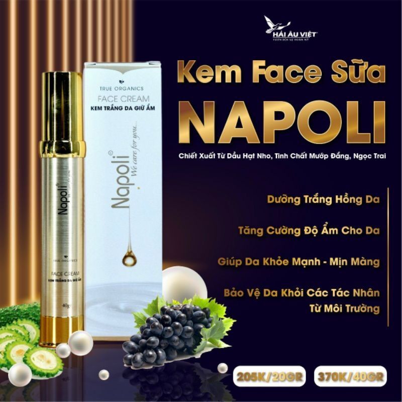 KEM FACE LỚN 40g NAPOLI