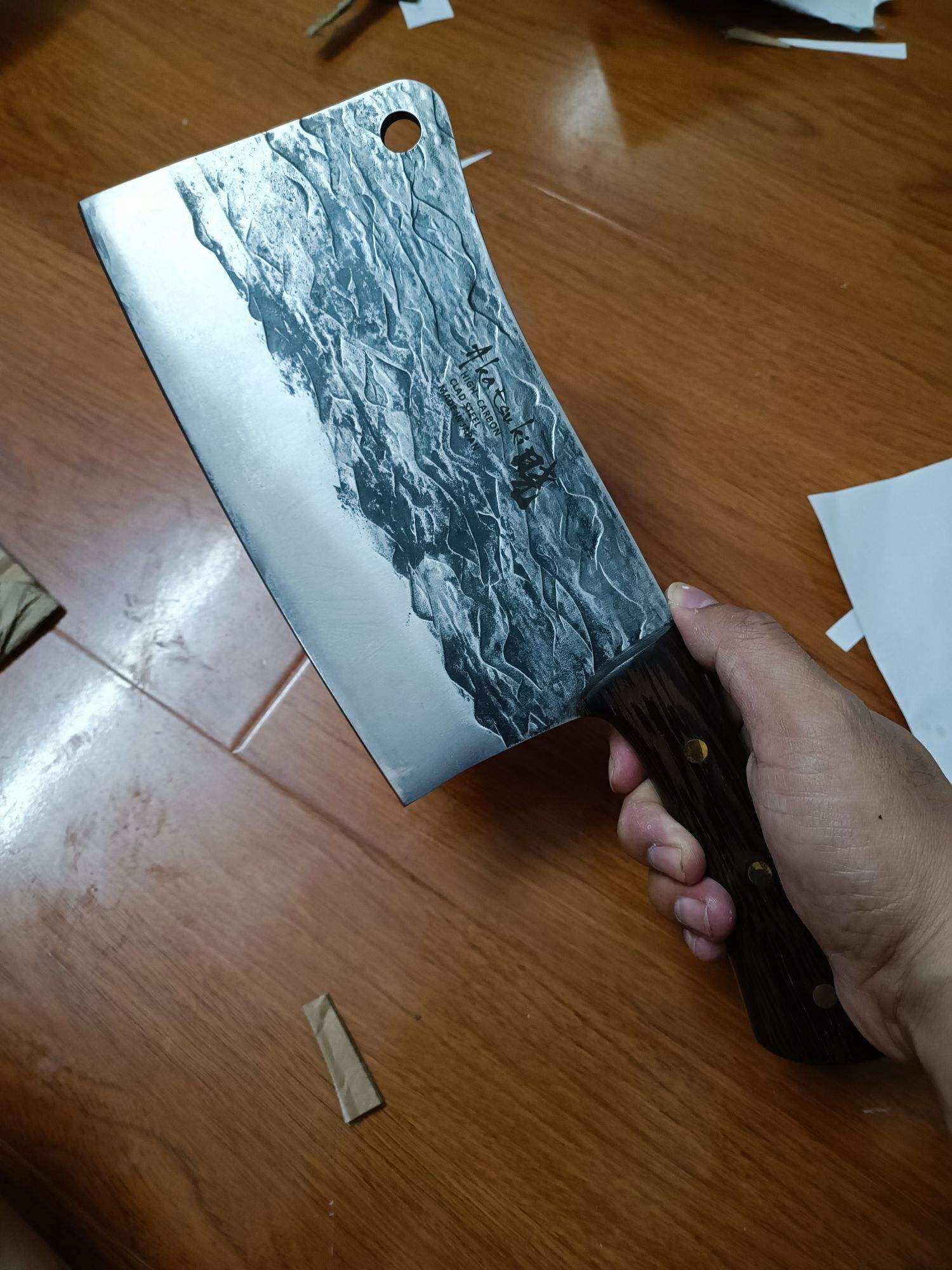 Dao chặt xương Nhật bản, chuyên chặt xương lợn, bò, chân giò, xương sườn, gà, vịt...