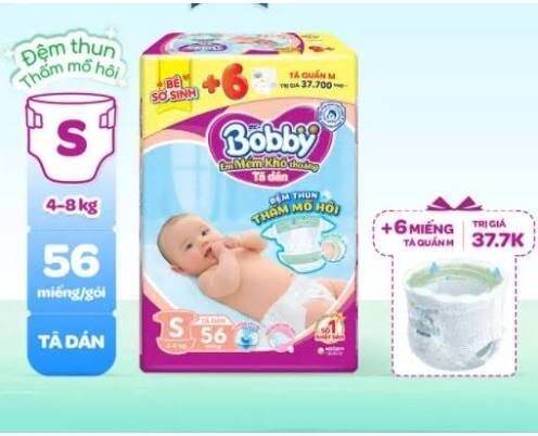 Tã dán Bobby S54