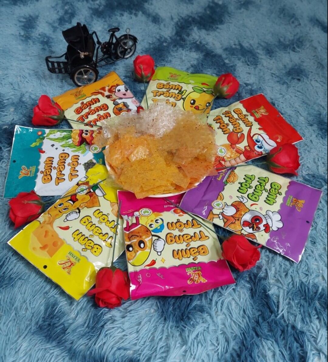 10 bịt bánh tráng- Thơm ngon đủ vị