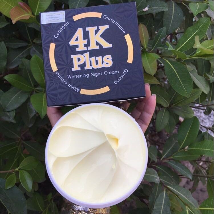Kem dưỡng siêu trắng body 4K plus Thái Lan