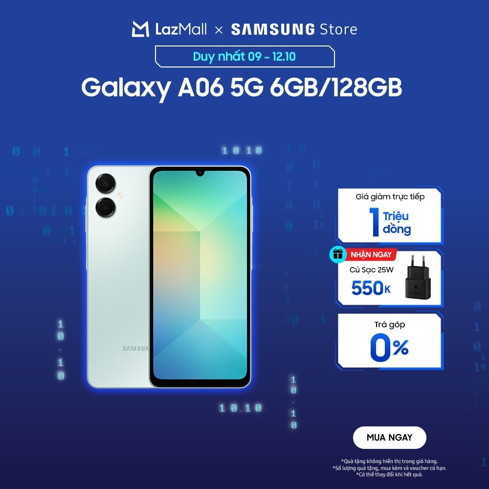 Điện Thoại Samsung Galaxy A06 5G 6GB/128GB