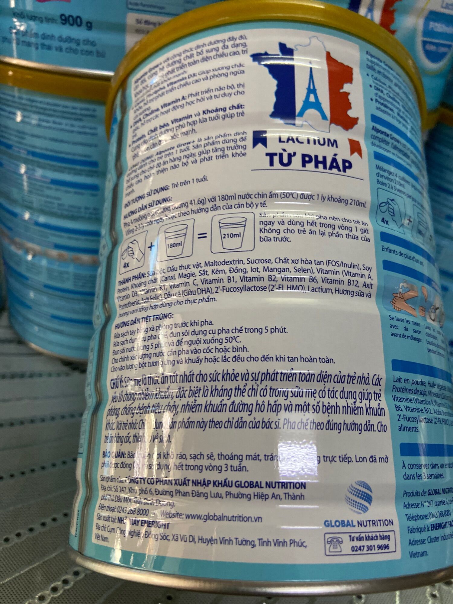 Sữa Alponte Grow+ 800g (date mới)