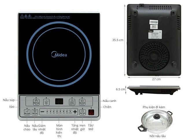 Bếp từ Midea MIB2015DE 2000W